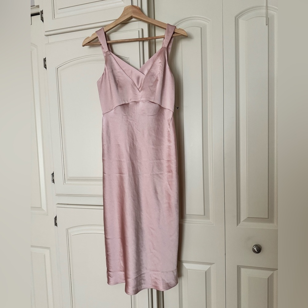 Pink express sleeveless dress